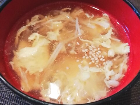 【簡単】とろとろ中華スープ【冷蔵庫整理】
